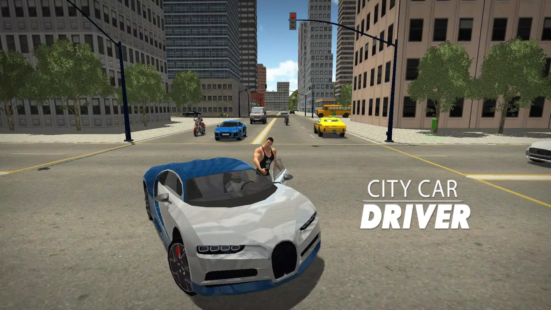 Capturas de tela do City Car Driver 2024