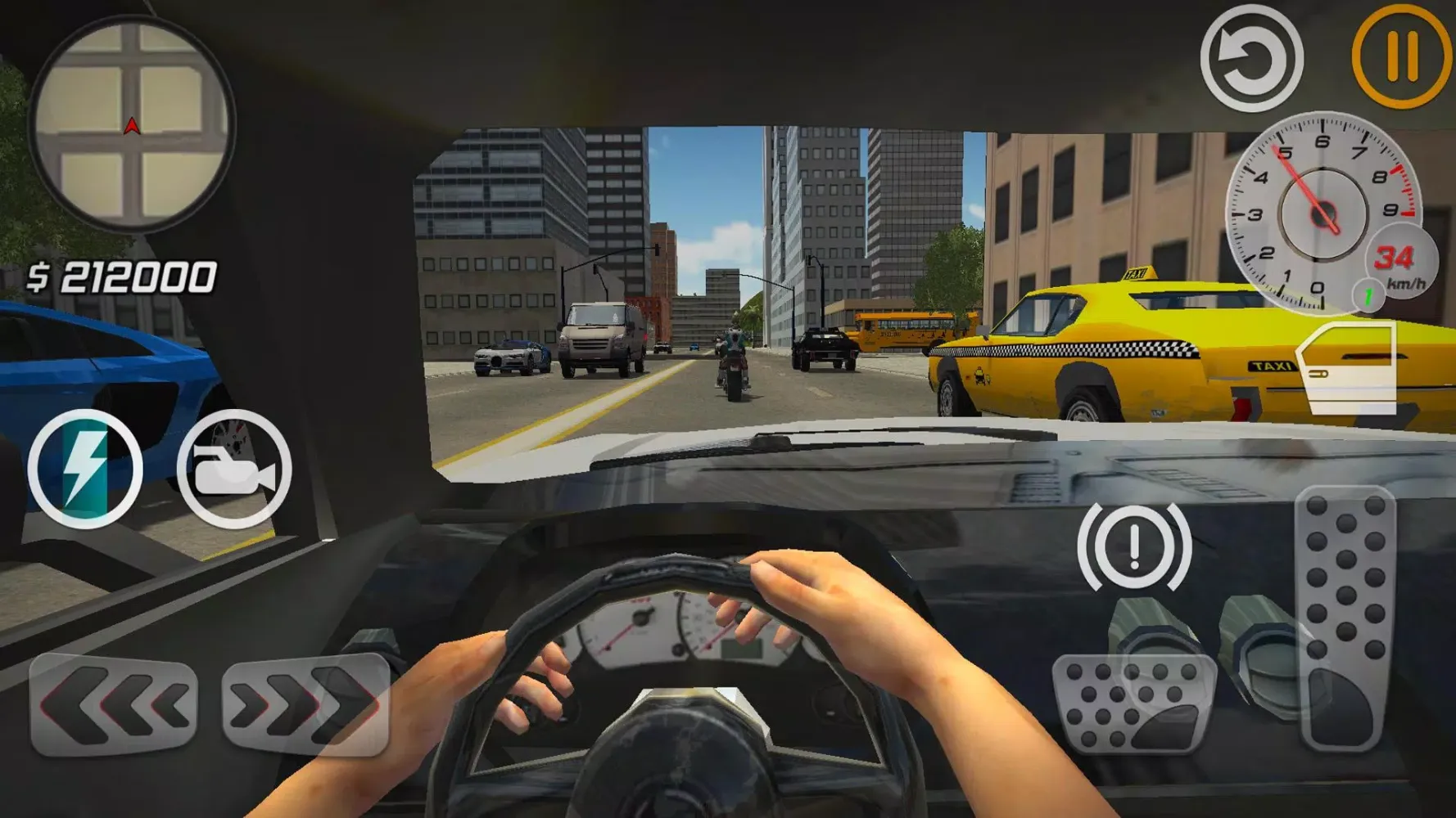 Capturas de tela do City Car Driver 2024