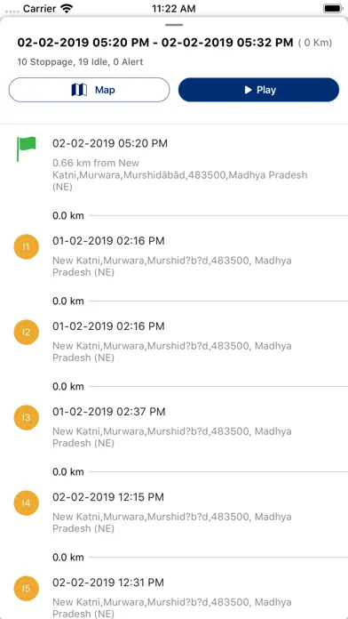 Mobitrack Manager Screenshots