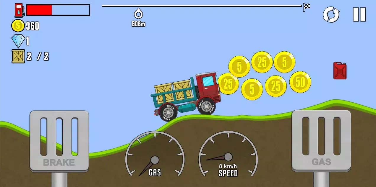 Hill Climb : Delivery Truck应用截图