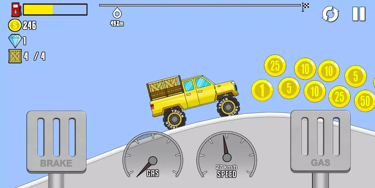 Hill Climb : Delivery Truck应用截图