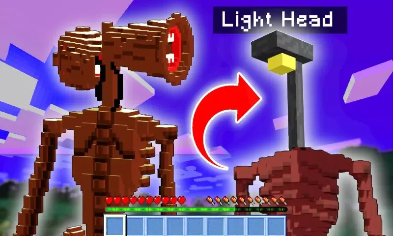 Captures d'écran de Head Light for Minecraft PE