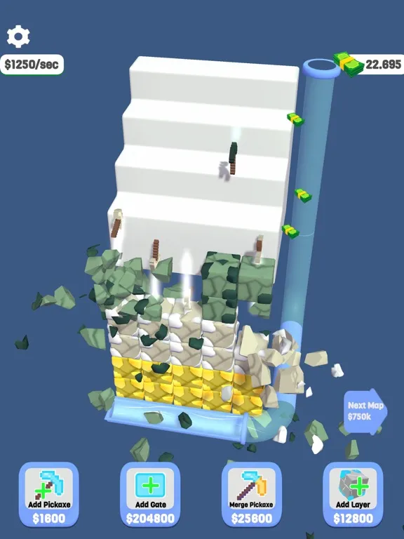 Miner Stairs iPad  Screenshots