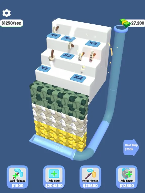 Miner Stairs iPad  Screenshots