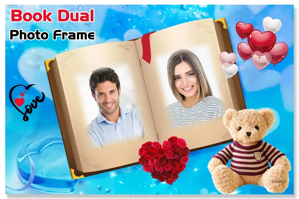 Book Dual Photo Frame Screenshots