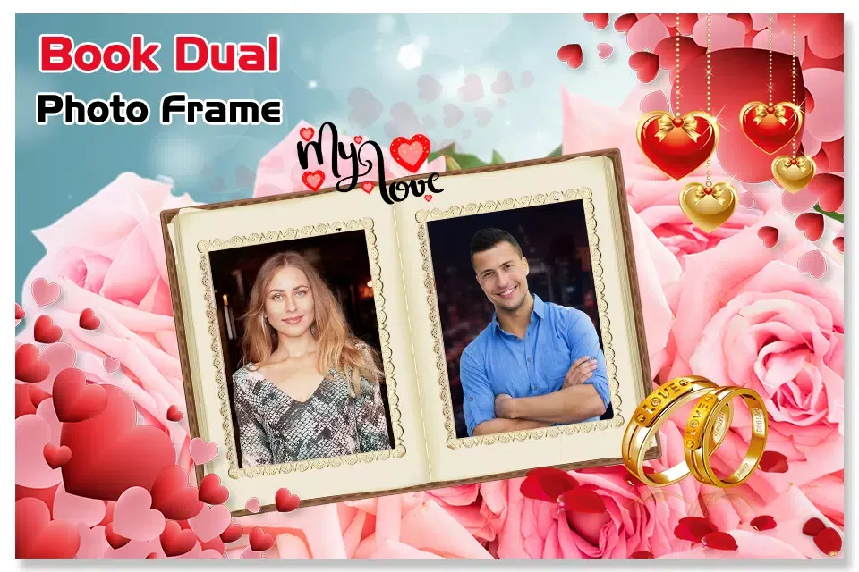 Book Dual Photo Frame Screenshots