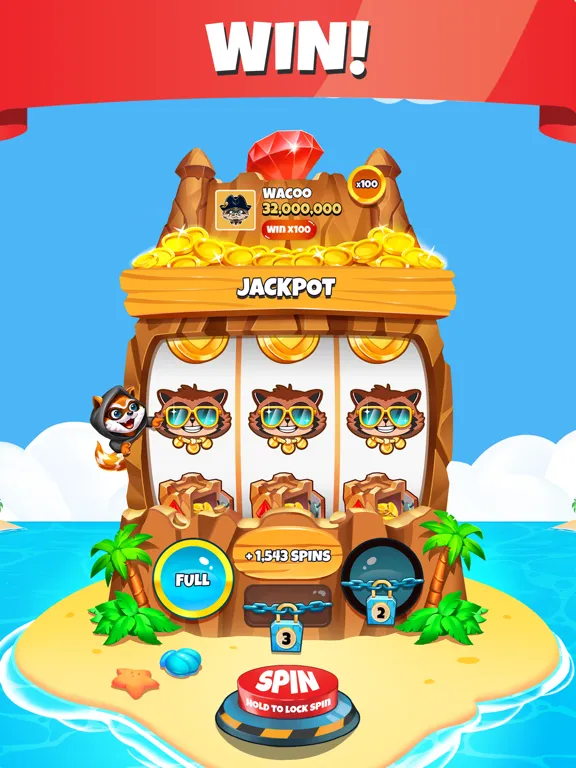 Zrzuty ekranu Coin Splash: Master Slots Game iPad 