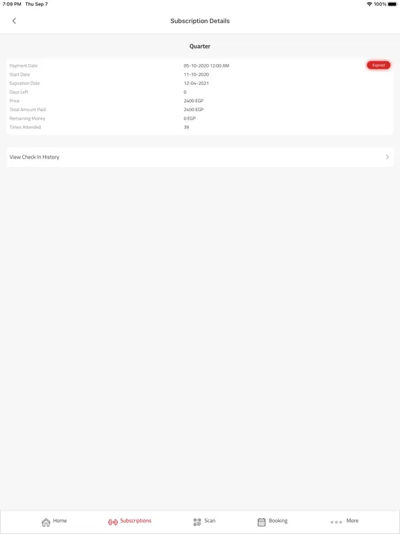 Скриншоты Snap Fitness EG iPad 