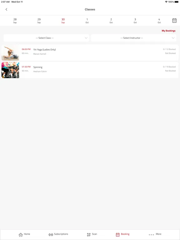 Скриншоты Snap Fitness EG iPad 