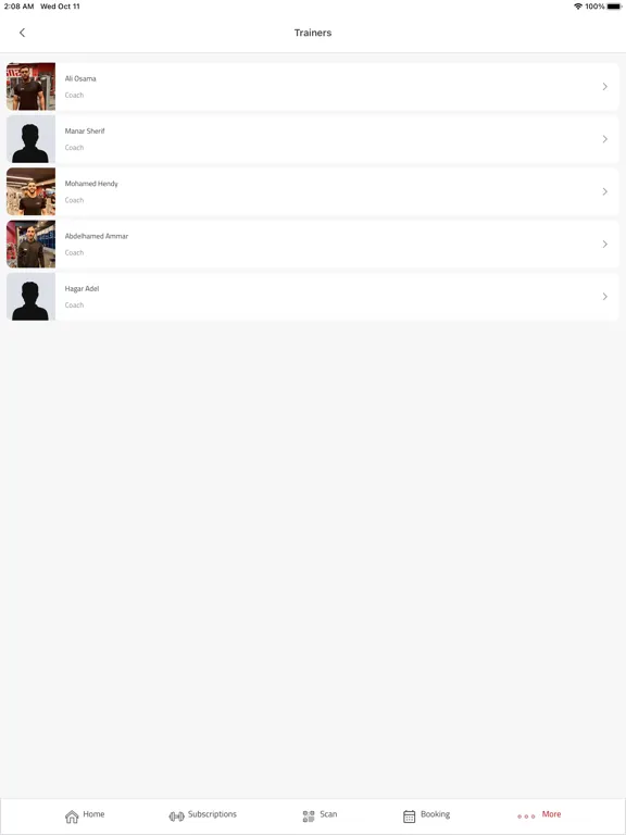 Скриншоты Snap Fitness EG iPad 