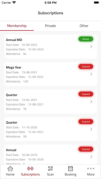 Скриншоты Snap Fitness EG