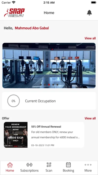 Скриншоты Snap Fitness EG