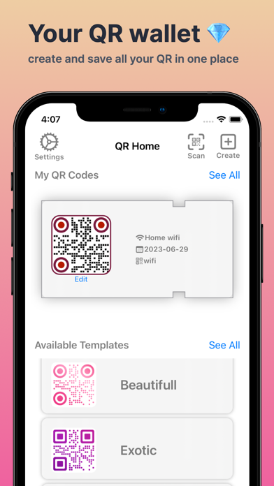 QR Code Maker - Scanner Screenshots