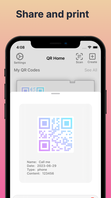 QR Code Maker - Scanner Screenshots