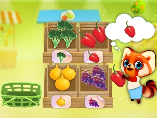 Shopping Game 3-5 years iPad  स्क्रीनशॉट