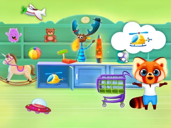Shopping Game 3-5 years iPad  स्क्रीनशॉट