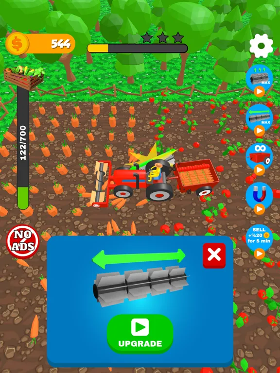 Tangkapan skrin Super Farmer 3D iPad 