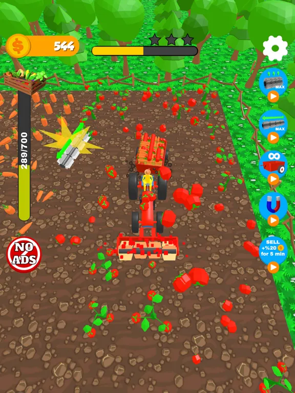 Tangkapan skrin Super Farmer 3D iPad 