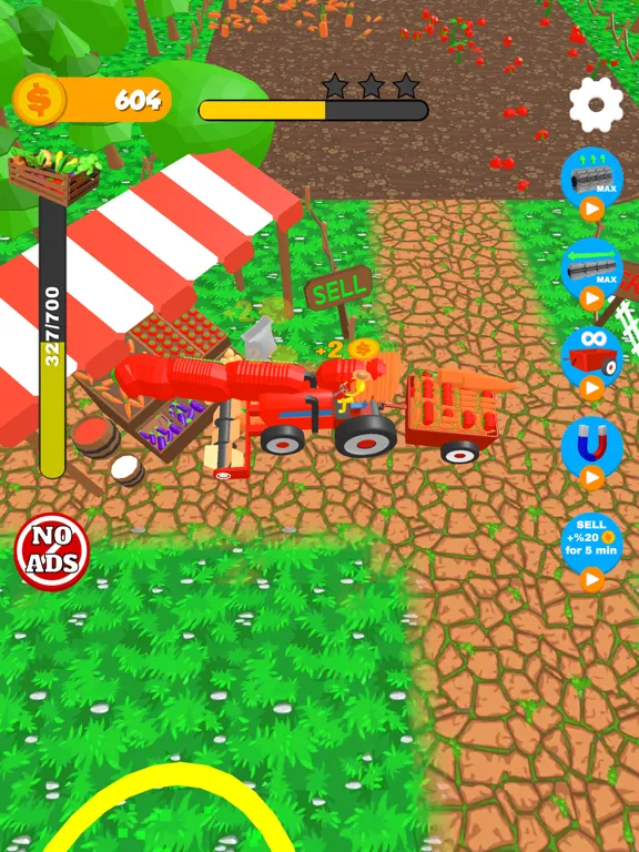 Tangkapan skrin Super Farmer 3D iPad 
