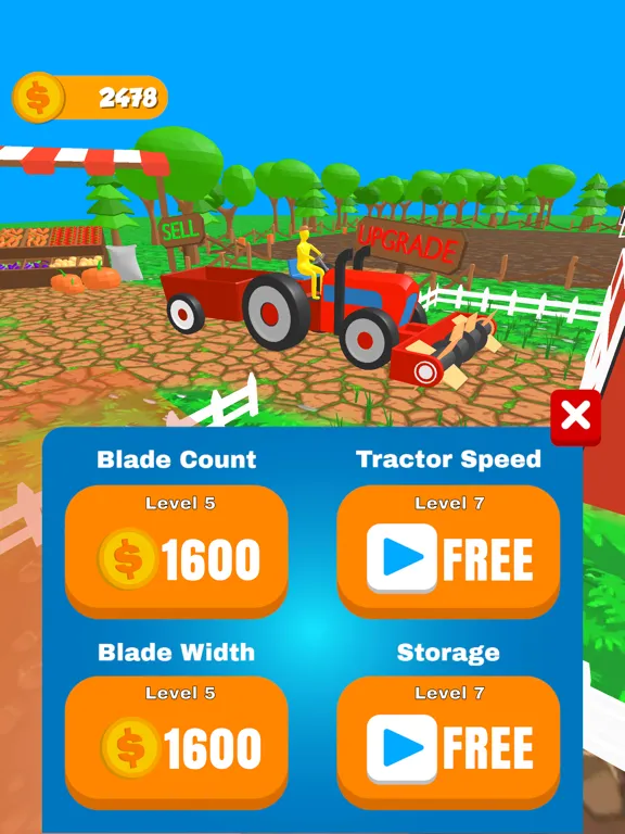 Tangkapan skrin Super Farmer 3D iPad 