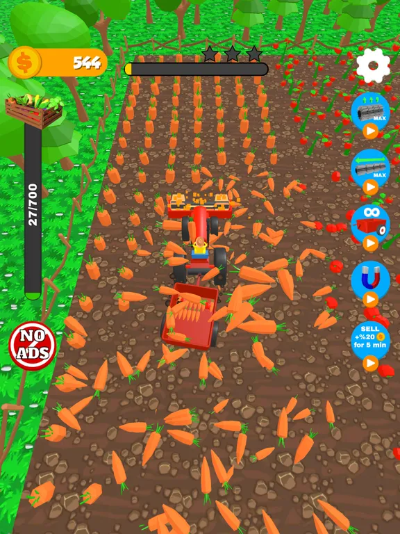 Tangkapan skrin Super Farmer 3D iPad 