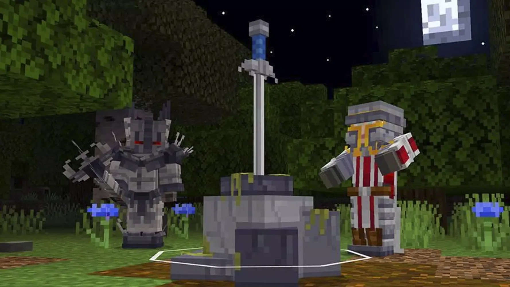 ภาพหน้าจอของ Fantasy Weapons Mod Minecraft