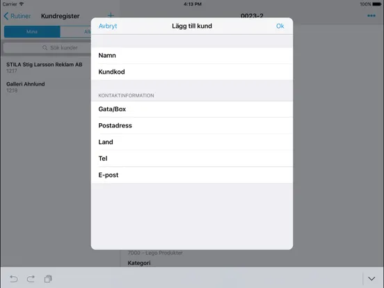 ภาพหน้าจอของ MONITOR Mobile 9.0 iPad