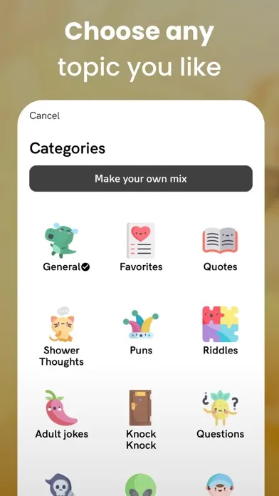 Ảnh chụp màn hình của Laugh My App Off - Funny Jokes