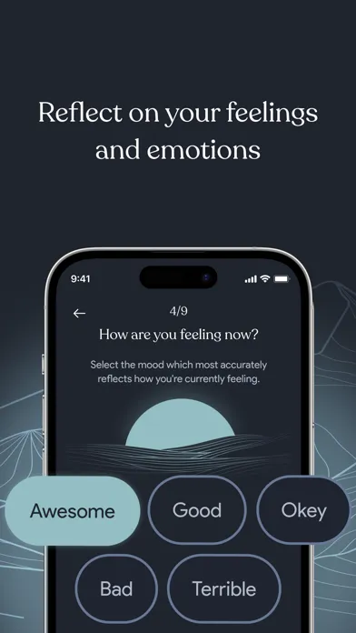 Moodlight - Daily journal سکرین شاٹس