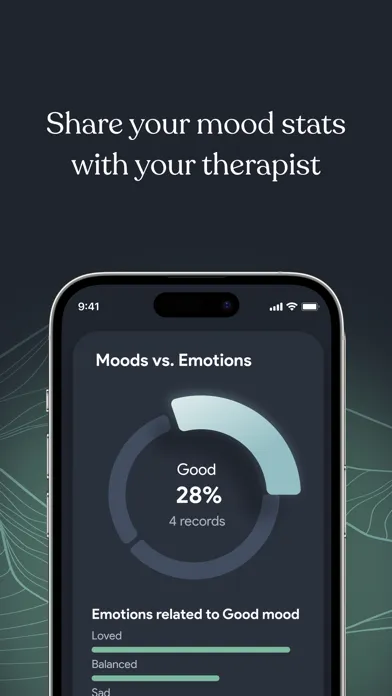 Moodlight - Daily journal سکرین شاٹس