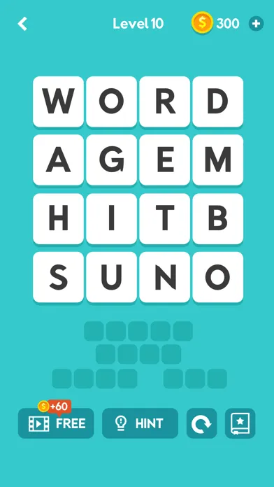 Capturas de pantalla de WORD TOWER - Fun word puzzle