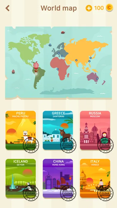 Скриншоты WORD TOWER - World Trip