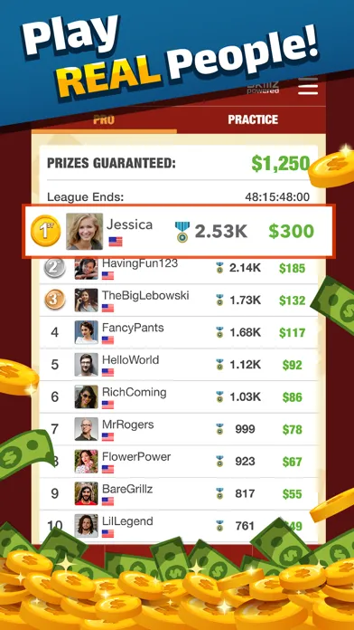 Capturas de tela do YATZY BINGO Tournament