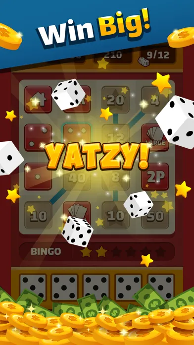 Capturas de tela do YATZY BINGO Tournament
