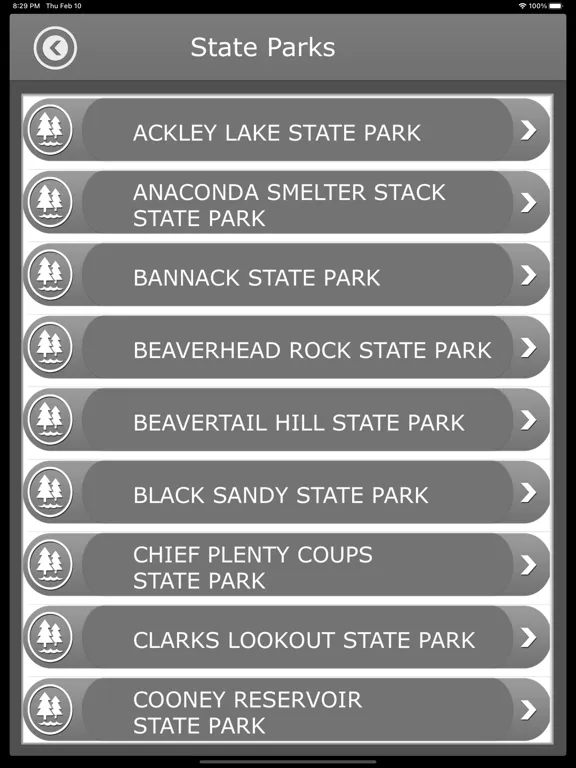 Montana-Camping & Trails,Parks iPad  スクリーンショット