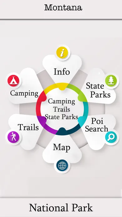 Montana-Camping & Trails,Parks スクリーンショット
