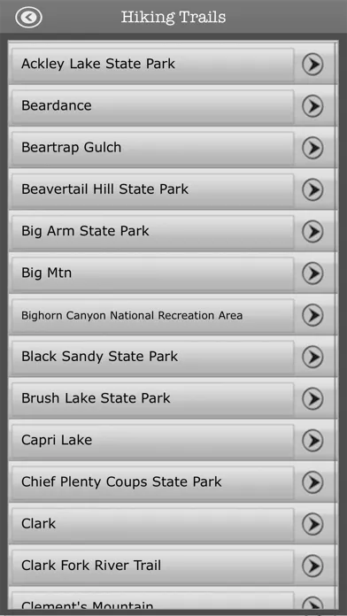 Montana-Camping & Trails,Parks スクリーンショット
