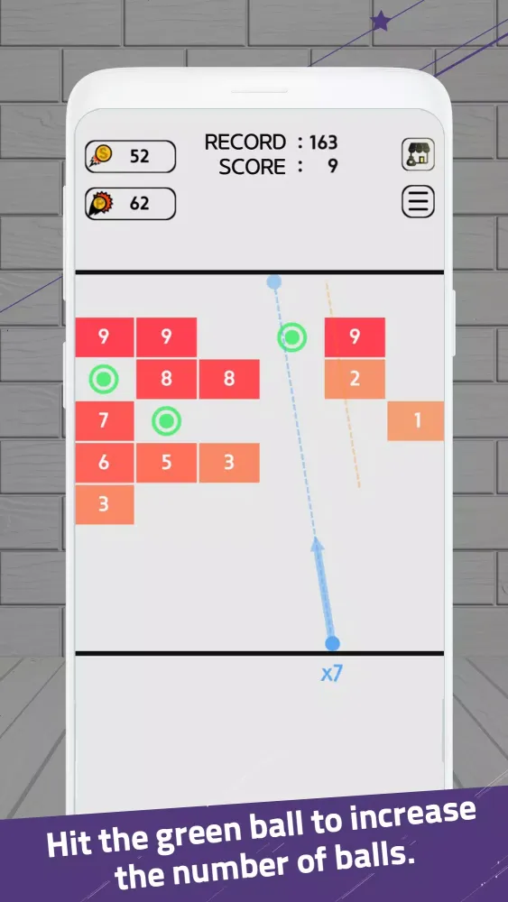 Swipe Brick Breaker 스크린샷