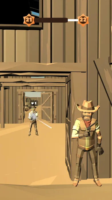 ภาพหน้าจอของ Cowboy Duel 3D