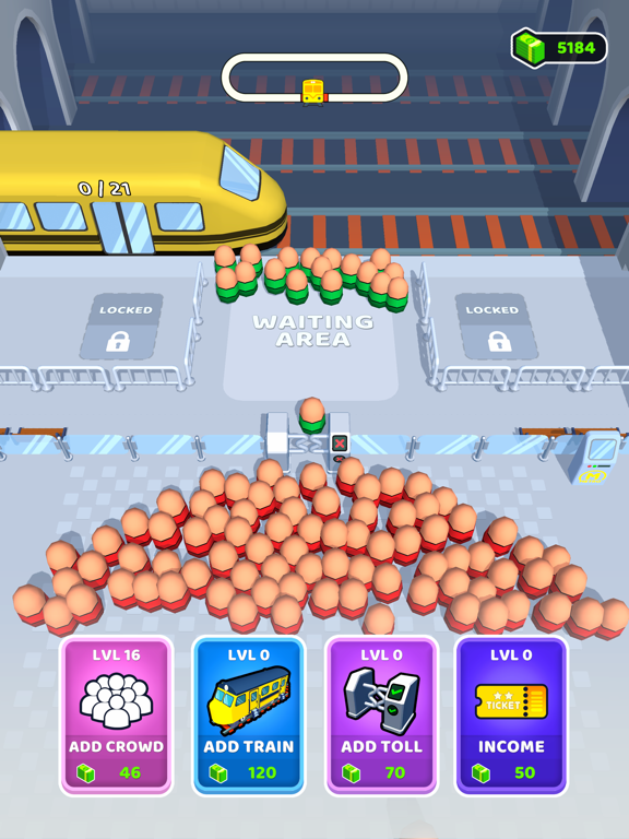 Subway Crowd! iPad  سکرین شاٹس