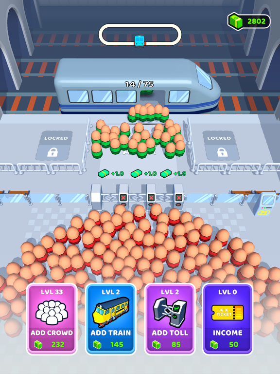 Subway Crowd! iPad  سکرین شاٹس
