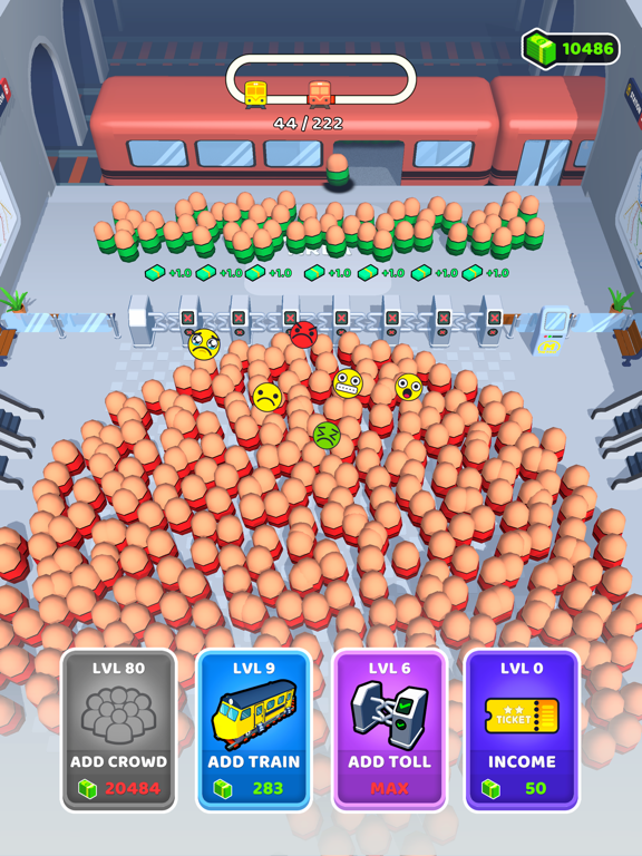 Subway Crowd! iPad  سکرین شاٹس
