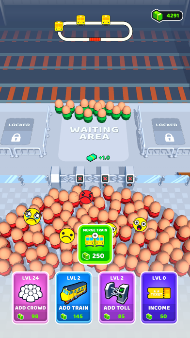 Subway Crowd! سکرین شاٹس