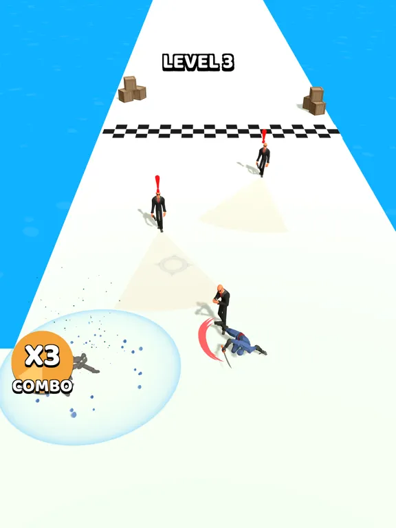 Screenshot di Teleport Ninja 3D iPad 