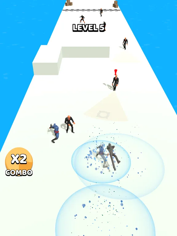 Screenshot di Teleport Ninja 3D iPad 