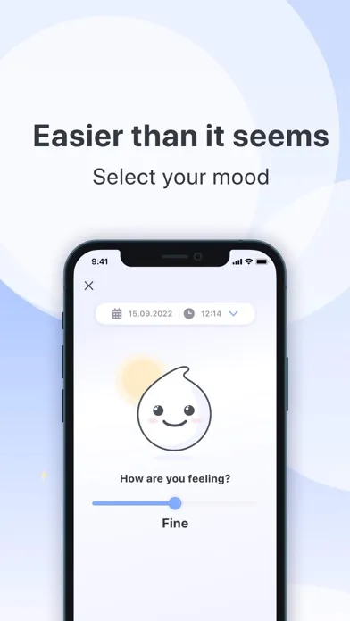 Tangkapan layar Mental Health and Mood Tracker