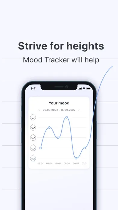 Tangkapan layar Mental Health and Mood Tracker