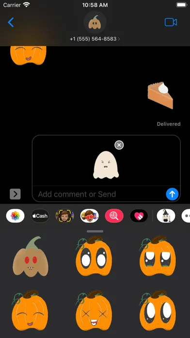 Happy Fall Emojis应用截图