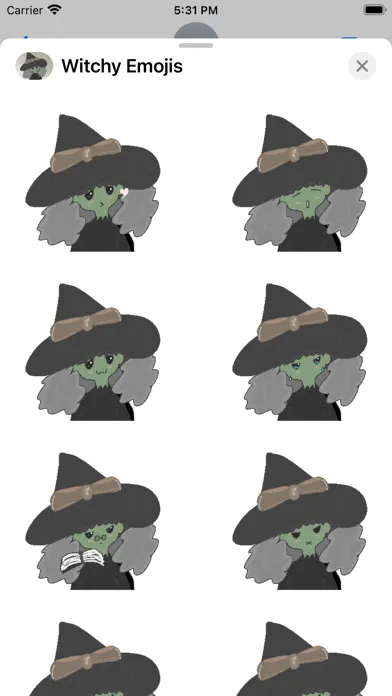 Witchy Emojis Screenshots