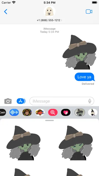 Witchy Emojis Screenshots